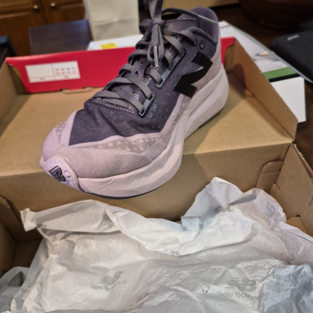New Balance Purple and Black Sneakers - Picture 5 of 5